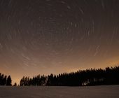 Startrails neboli pohyb hvězd po obloze